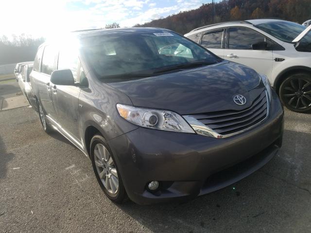 TOYOTA SIENNA XLE 2017 5tddz3dc1hs180773