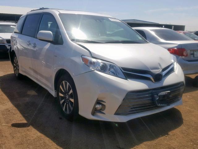 TOYOTA SIENNA XLE 2019 5tddz3dc1ks227548