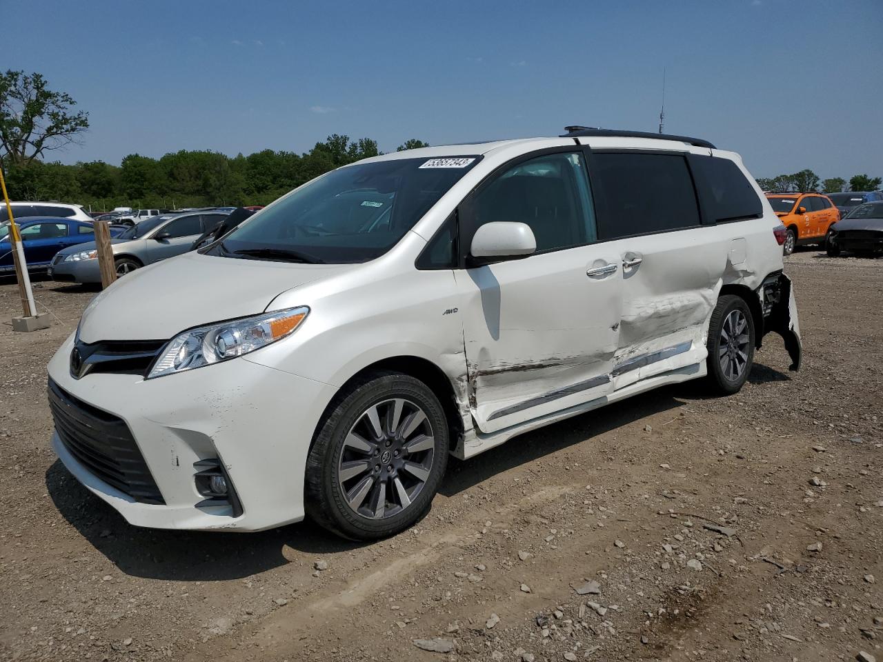 TOYOTA SIENNA 2020 5tddz3dc1ls240544