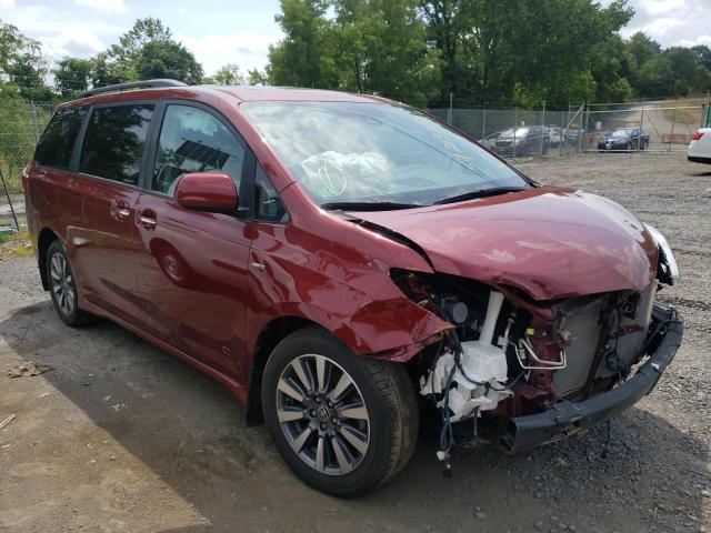 TOYOTA SIENNA XLE 2020 5tddz3dc1ls243542