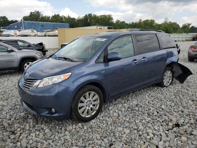 TOYOTA SIENNA XLE 2017 5tddz3dc2hs148771