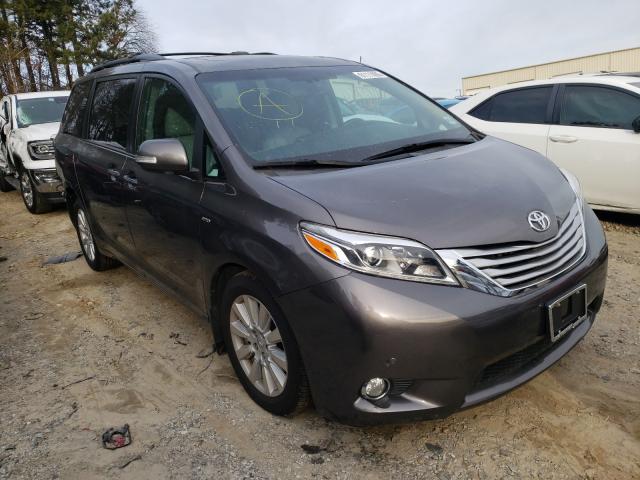 TOYOTA SIENNA XLE 2017 5tddz3dc2hs149371