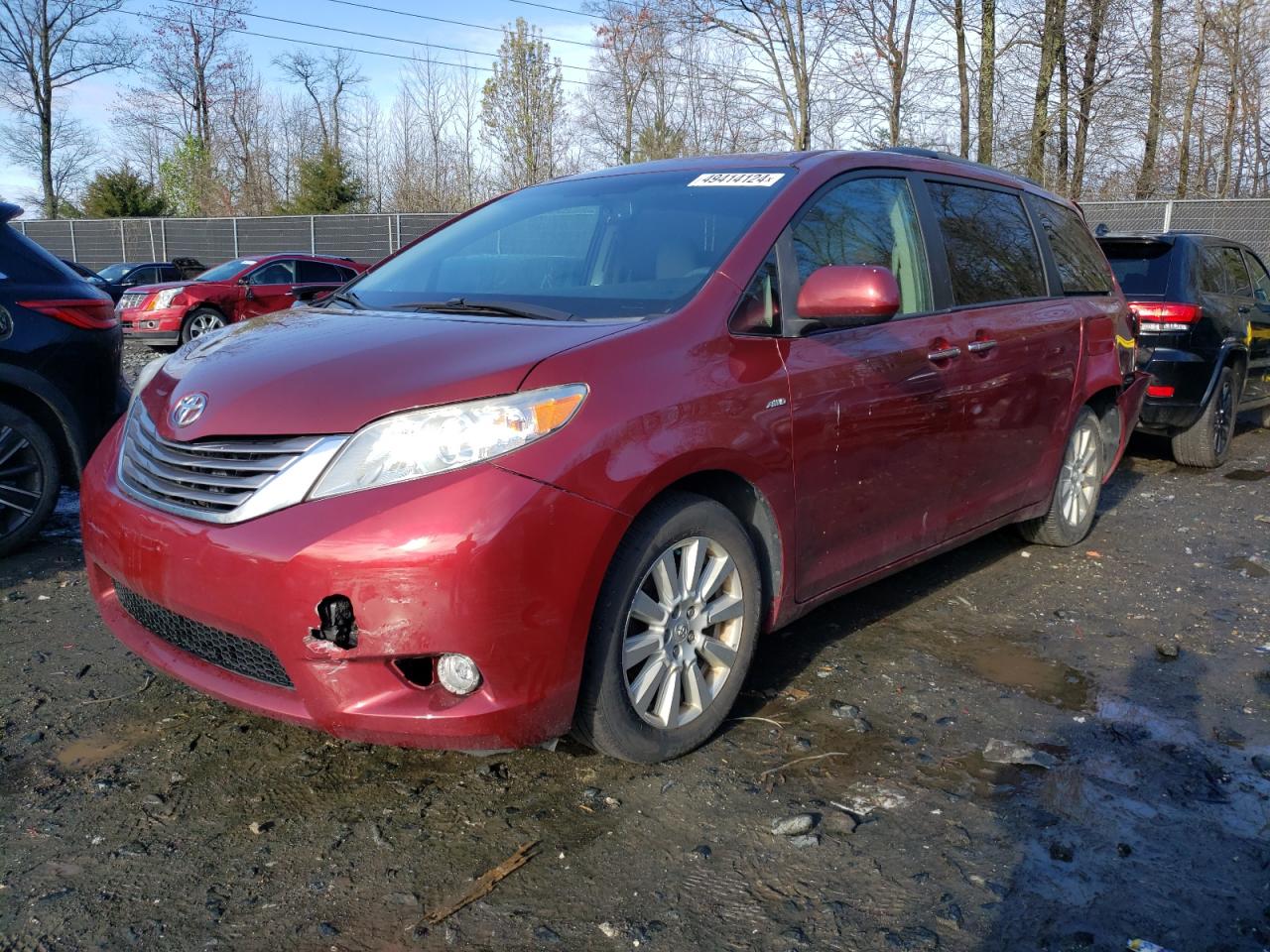 TOYOTA SIENNA 2017 5tddz3dc2hs149600