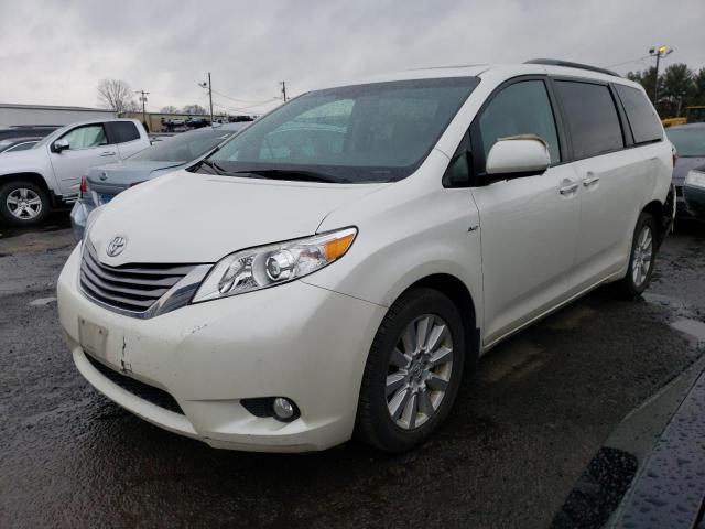 TOYOTA SIENNA XLE 2017 5tddz3dc2hs156627