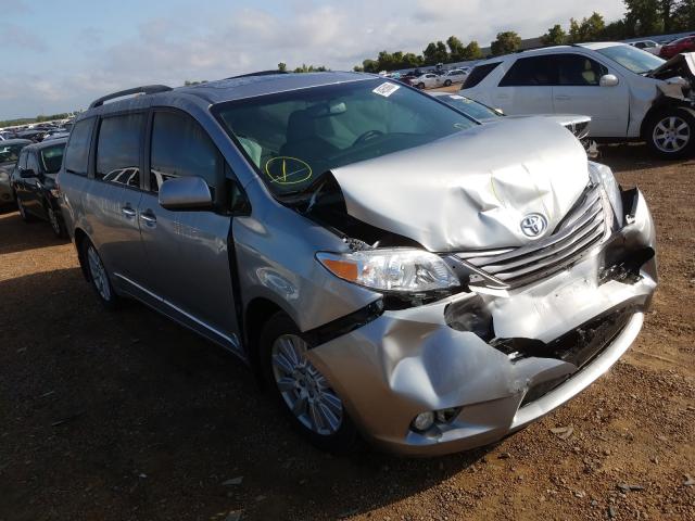 TOYOTA SIENNA XLE 2017 5tddz3dc2hs160953