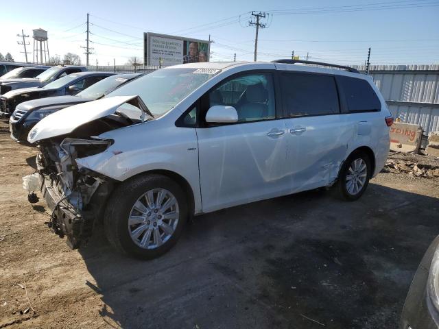 TOYOTA SIENNA XLE 2017 5tddz3dc2hs163531