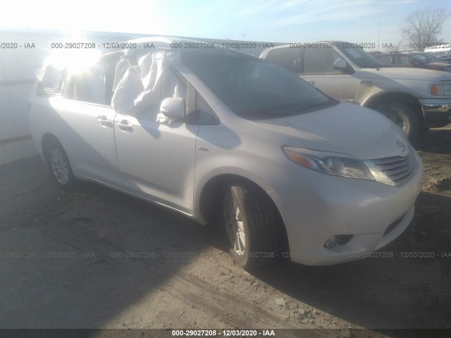 TOYOTA SIENNA 2017 5tddz3dc2hs169281