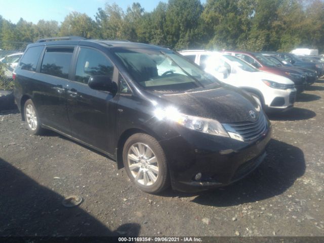 TOYOTA SIENNA 2017 5tddz3dc2hs172617