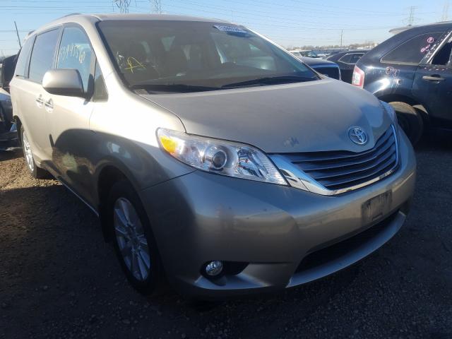 TOYOTA SIENNA XLE 2017 5tddz3dc2hs176067