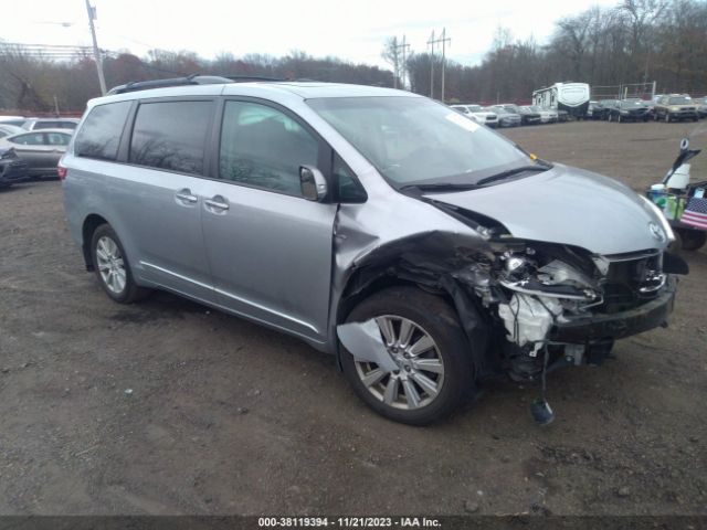 TOYOTA SIENNA 2017 5tddz3dc2hs176828