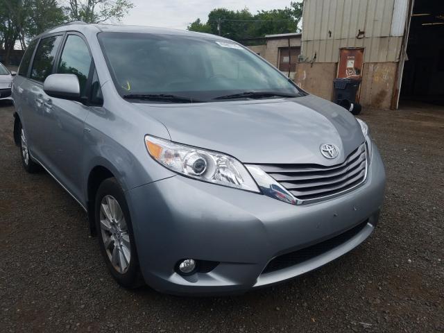 TOYOTA SIENNA XLE 2017 5tddz3dc2hs183133