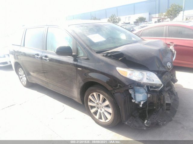 TOYOTA SIENNA 2017 5tddz3dc2hs187196