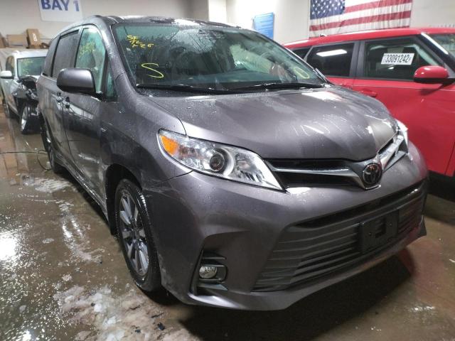 TOYOTA SIENNA XLE 2020 5tddz3dc2ls248541