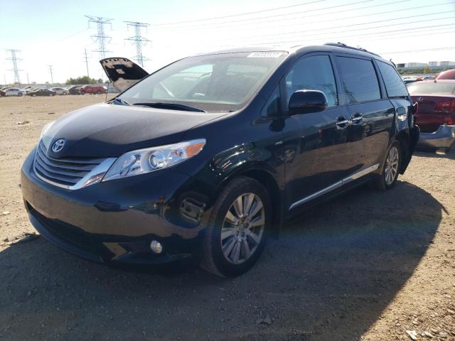 TOYOTA SIENNA XLE 2017 5tddz3dc3hs146690