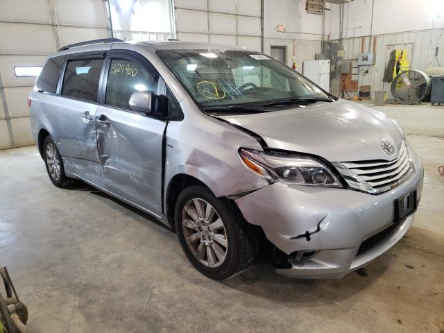 TOYOTA SIENNA XLE 2017 5tddz3dc3hs147791