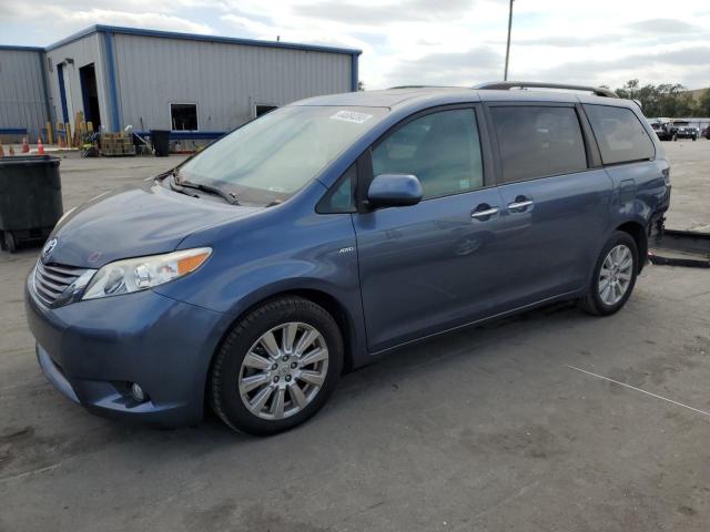 TOYOTA SIENNA XLE 2017 5tddz3dc3hs151338