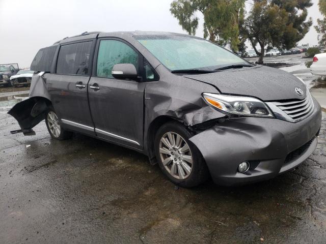 TOYOTA SIENNA XLE 2017 5tddz3dc3hs153784