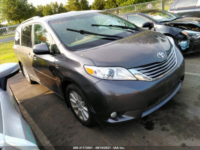 TOYOTA SIENNA 2017 5tddz3dc3hs154109