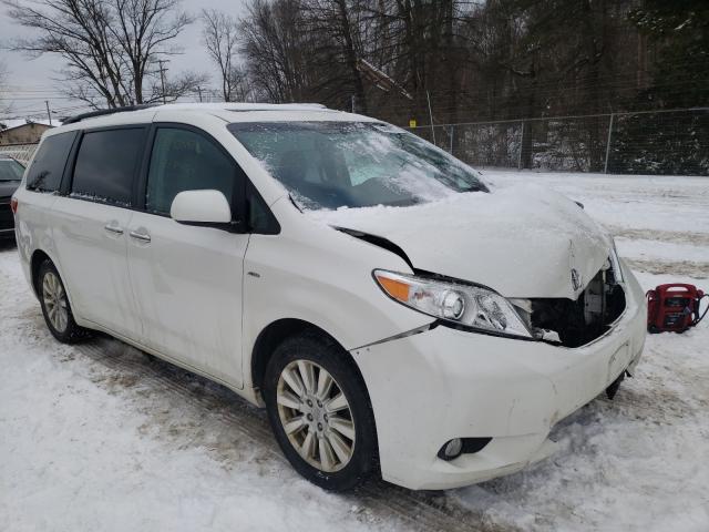 TOYOTA SIENNA XLE 2017 5tddz3dc3hs158306