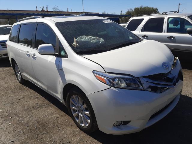 TOYOTA SIENNA XLE 2017 5tddz3dc3hs158659