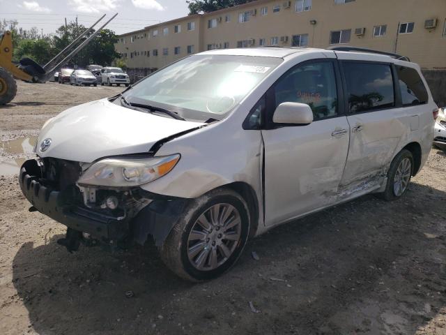 TOYOTA SIENNA XLE 2017 5tddz3dc3hs164817