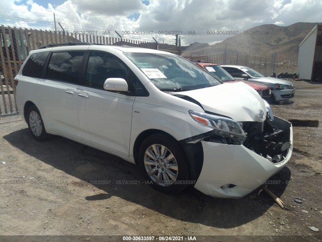 TOYOTA SIENNA 2017 5tddz3dc3hs170066