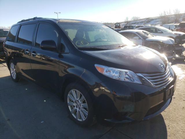 TOYOTA SIENNA XLE 2017 5tddz3dc3hs178488