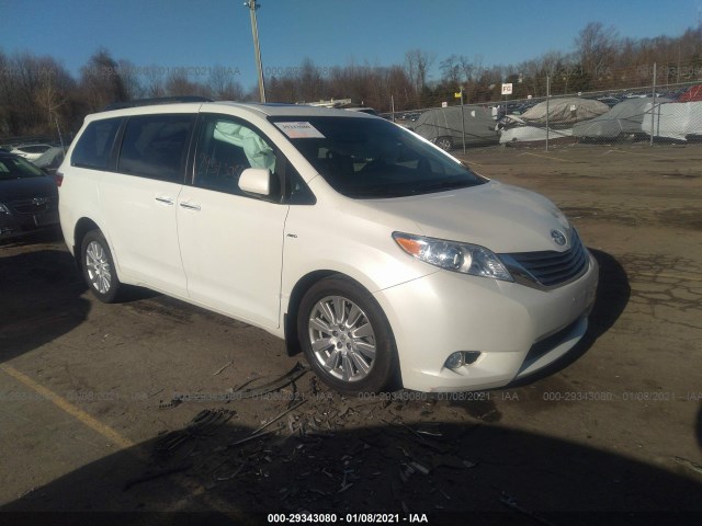 TOYOTA SIENNA 2017 5tddz3dc3hs184081