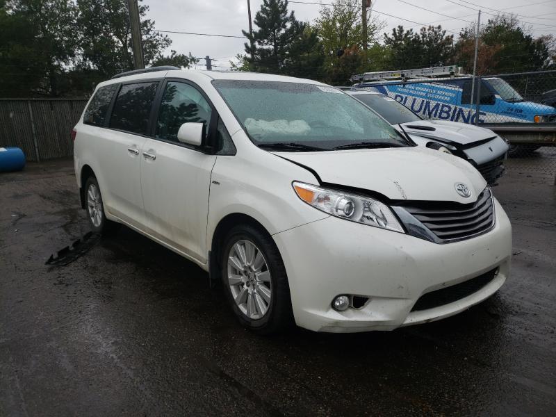 TOYOTA SIENNA XLE 2017 5tddz3dc3hs187577