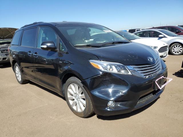 TOYOTA SIENNA XLE 2017 5tddz3dc3hs188048