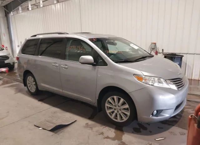 TOYOTA SIENNA 2017 5tddz3dc4hs149503