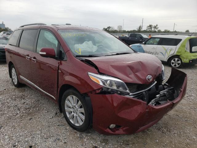 TOYOTA SIENNA XLE 2017 5tddz3dc4hs152014