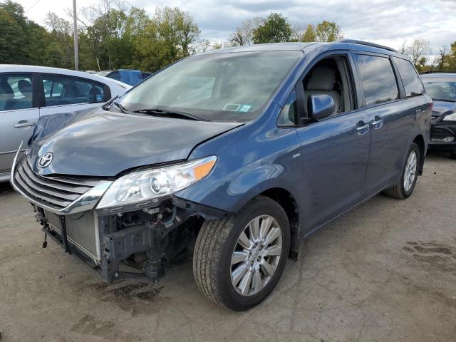 TOYOTA SIENNA XLE 2017 5tddz3dc4hs152143