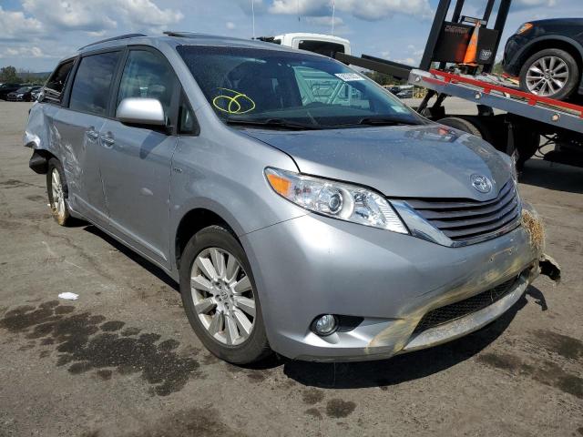 TOYOTA SIENNA XLE 2017 5tddz3dc4hs154183