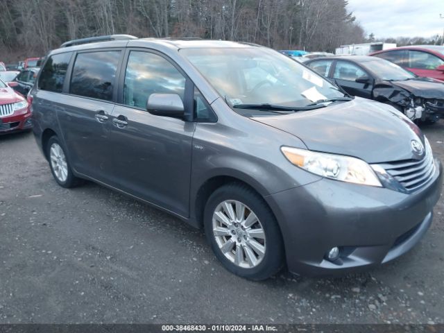 TOYOTA SIENNA 2017 5tddz3dc4hs155995