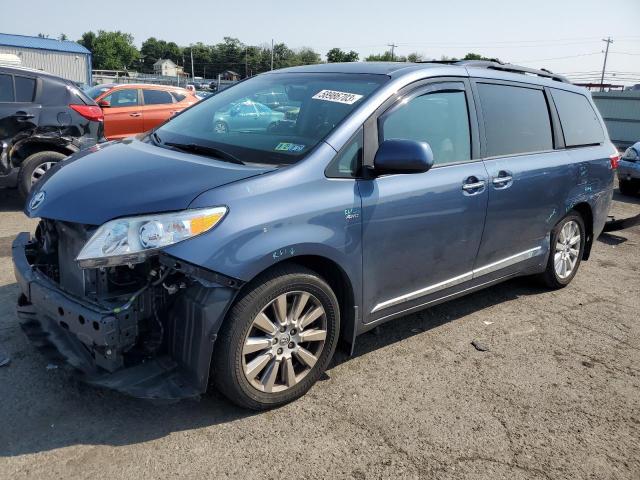 TOYOTA SIENNA XLE 2017 5tddz3dc4hs156113