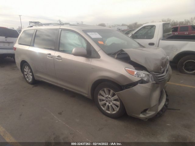 TOYOTA SIENNA 2017 5tddz3dc4hs156841