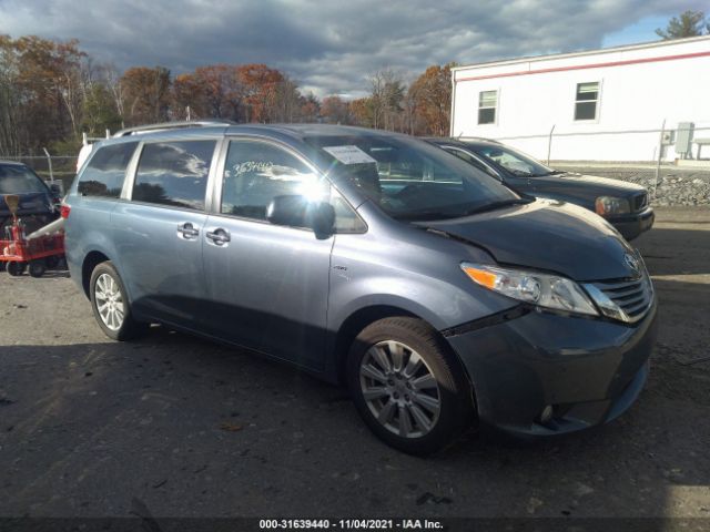 TOYOTA SIENNA 2017 5tddz3dc4hs157732