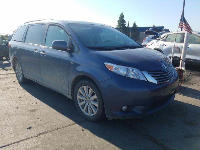 TOYOTA SIENNA XLE 2017 5tddz3dc4hs158461