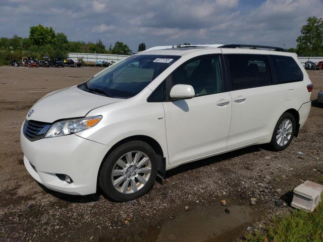 TOYOTA SIENNA XLE 2017 5tddz3dc4hs158640