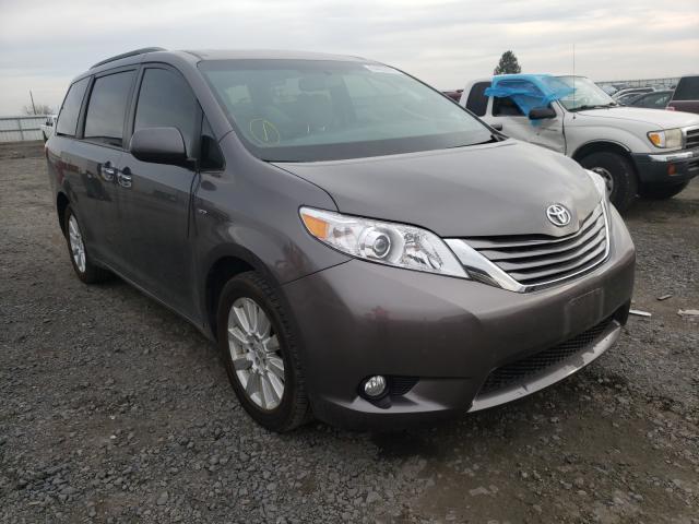 TOYOTA SIENNA XLE 2017 5tddz3dc4hs160419