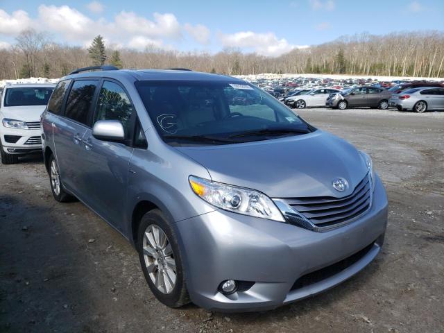 TOYOTA SIENNA XLE 2017 5tddz3dc4hs167290