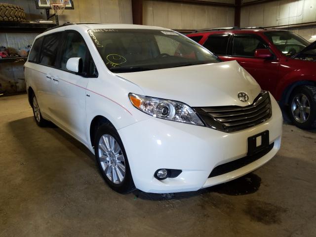 TOYOTA SIENNA XLE 2017 5tddz3dc4hs171551