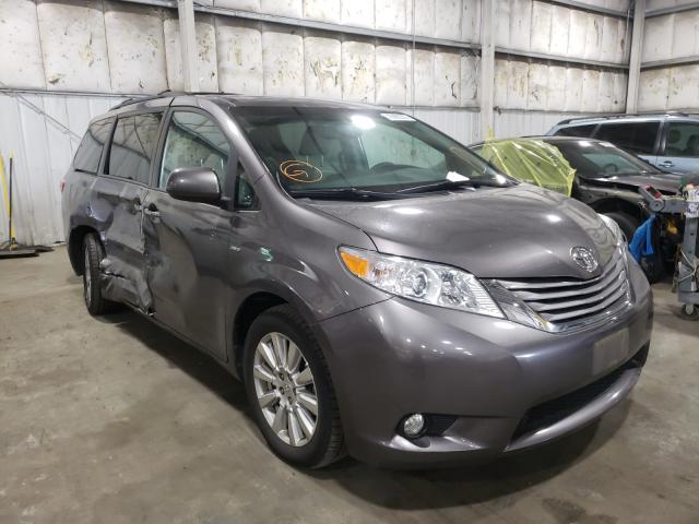 TOYOTA SIENNA XLE 2017 5tddz3dc5hs150613