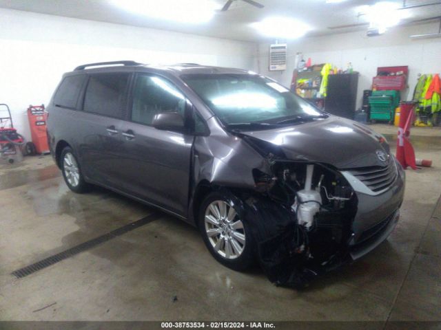 TOYOTA SIENNA 2017 5tddz3dc5hs152684