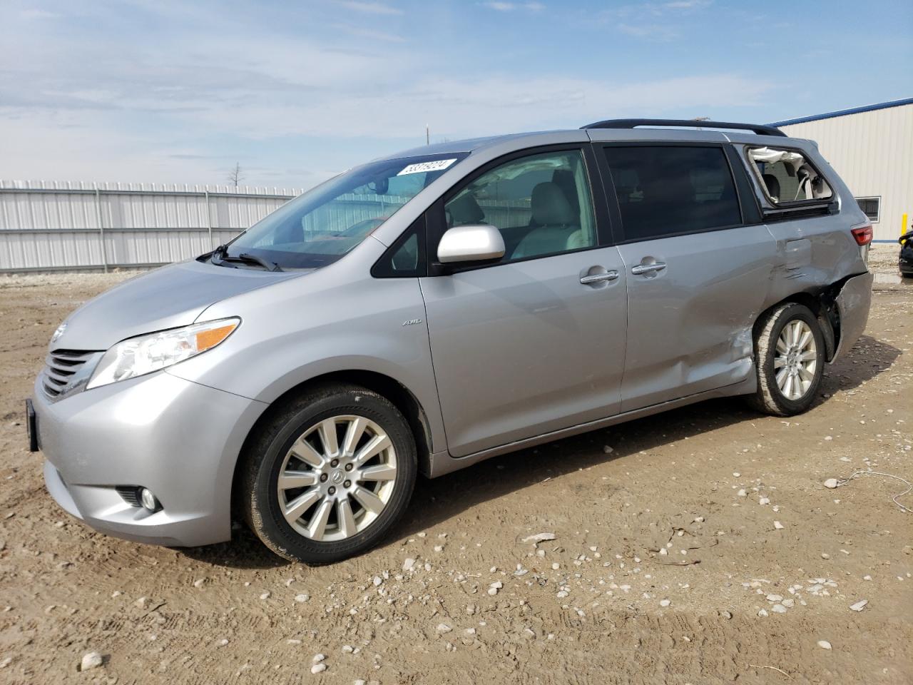 TOYOTA SIENNA 2017 5tddz3dc5hs162616