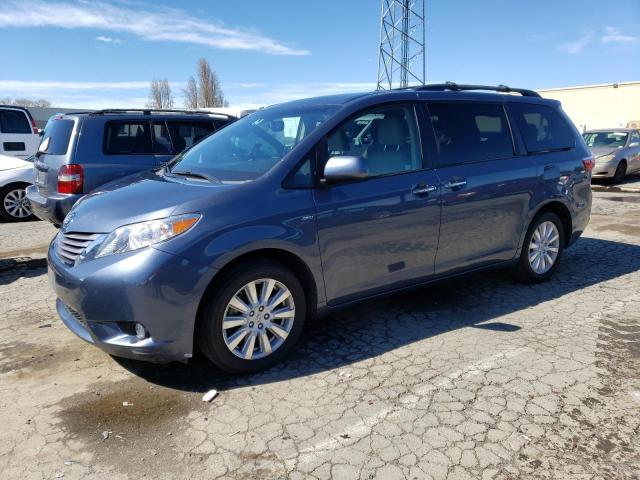 TOYOTA SIENNA XLE 2017 5tddz3dc5hs163894