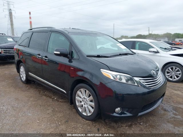 TOYOTA SIENNA 2017 5tddz3dc5hs180730