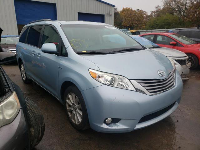 TOYOTA SIENNA XLE 2017 5tddz3dc5hs182266