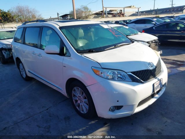 TOYOTA SIENNA 2017 5tddz3dc5hs185927